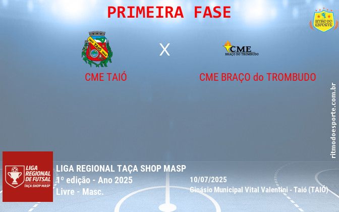 Resultado da partida